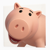 Toy Story 4 Lunch Napkins - Hamm & Friends Design, 16-Pack